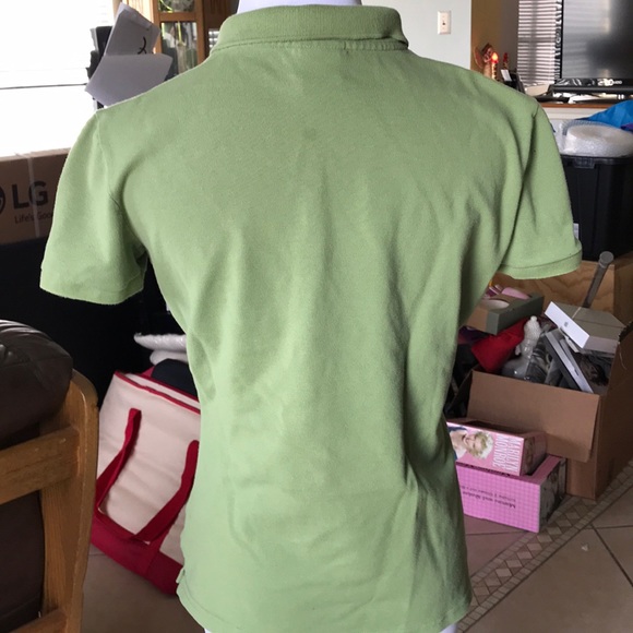 Green Lacoste polo π size 42 - Picture 3 of 7